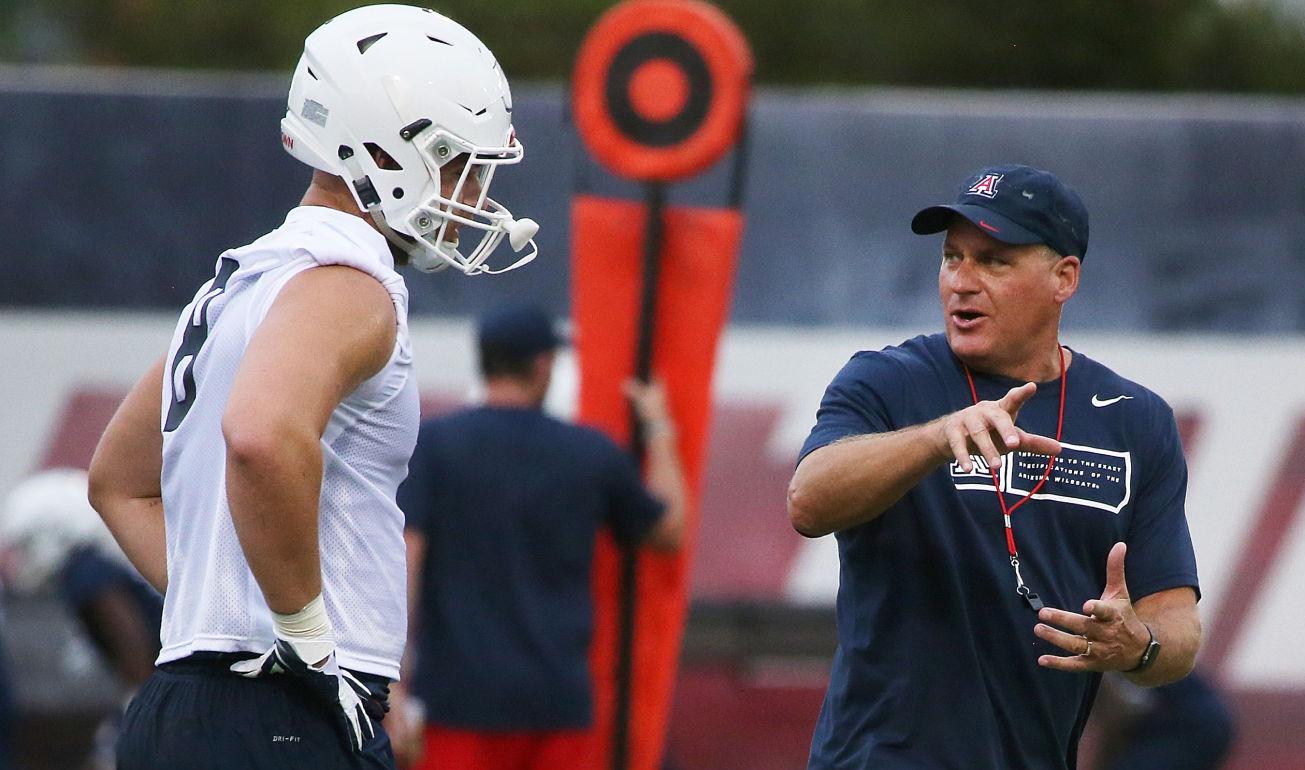 Arizona Wildcats football practice